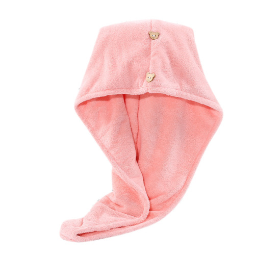 Soft, strong water-absorbent, thickened dry hair cap, household supplies, dry hair towel, hair wash, women's shampoo, shower cap, turban