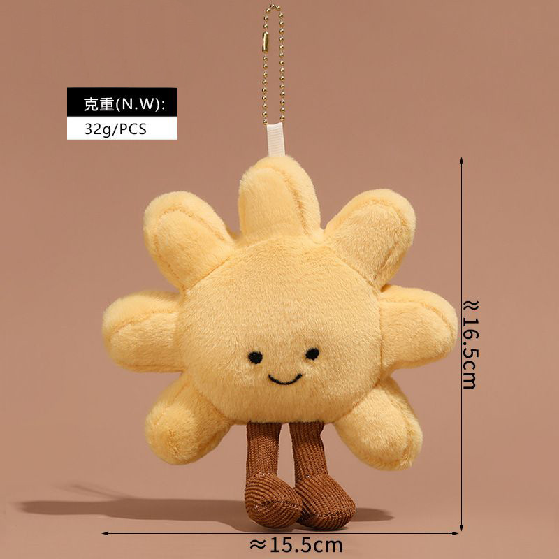 Sunflower (gold bead chain style)