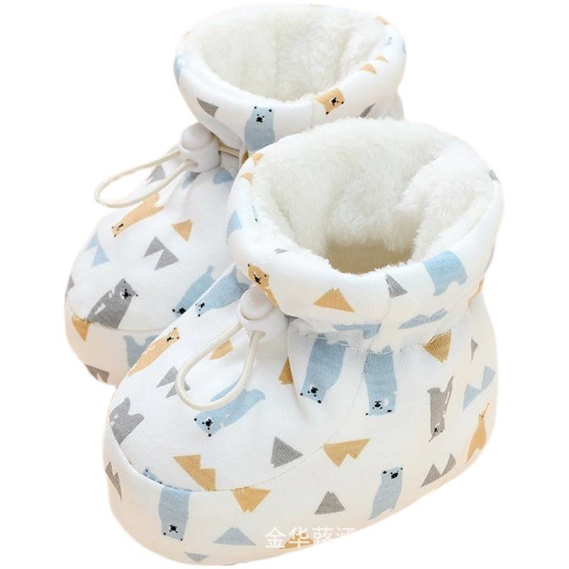 Осенняя и зимняя детская обувь плюс бархат зимой 0-1 год