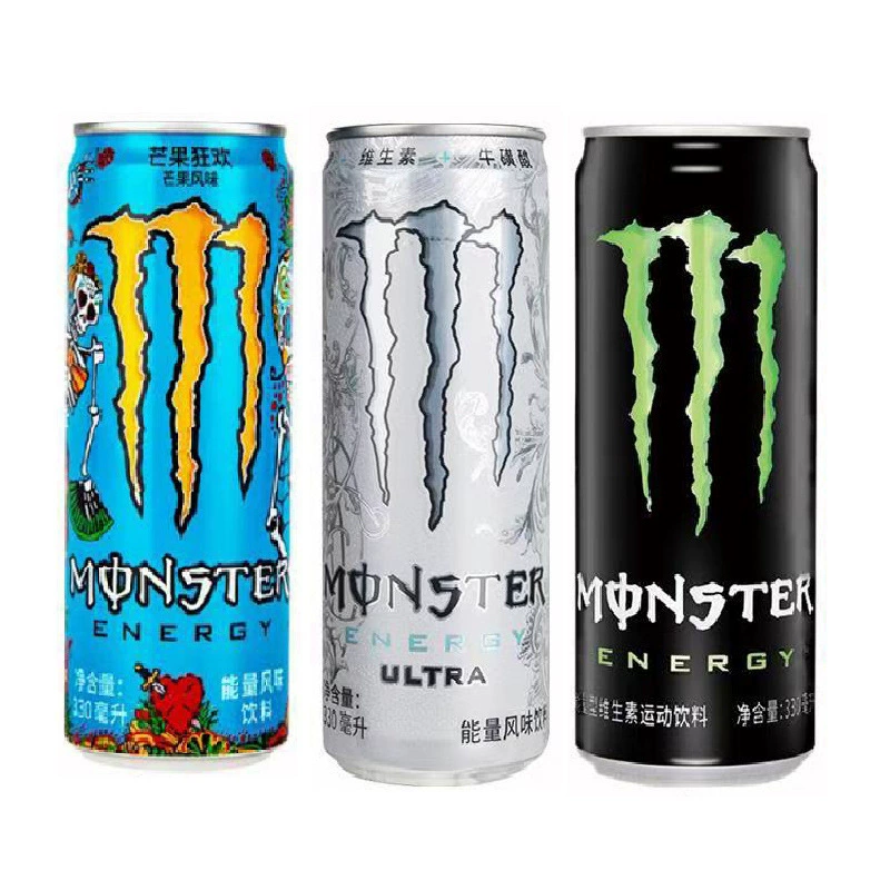 Monster Claw Напиток Monster Coca -Coca -Coca -Grab Энергия Движение Оригинальный Манго Цитрус Странный Фрукт 24 банки
