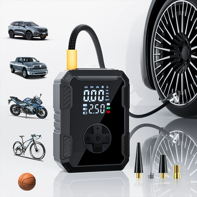 Car Air Pump, Multi-Functional High-Pressure Electric Portable Air Pump, Cross-Border Exclusive Supply