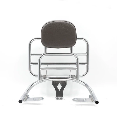 Qjmotor Qianjiang 125/150 Motorcycle frame - silver-rear-shelf-with-backrest