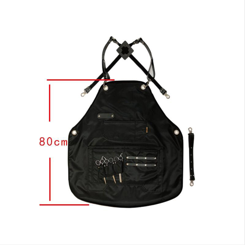 Doble capa impermeable al aceite a prueba de aceite puede poner herramientas pu cinturón barbacoa hornear ropa de trabajo hogar cocina delantal por mayor