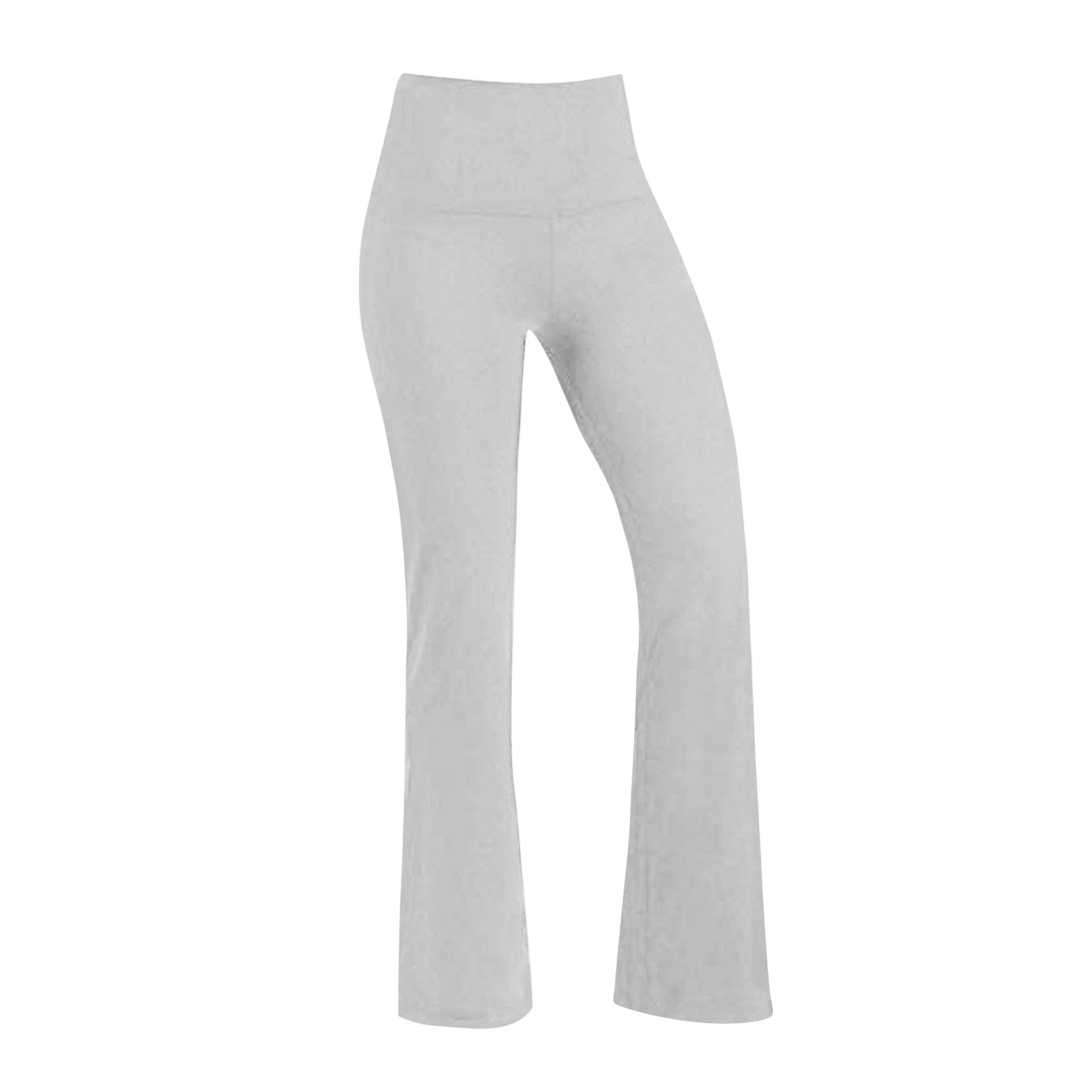 Women's Clothing fashionable slimming new high waisted high elastic solid color large leg pants casual yoga pants _voghion.com