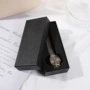 定制翻盖黑色天地盖手表盒