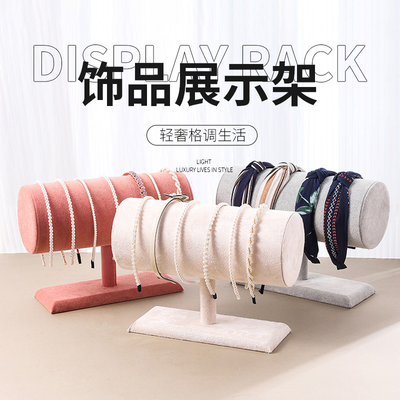In-Stock Velvet Headband Storage Rack Children's Hairband Holder Hairpin Hair Accessory Display Prop Rack Headband Rack