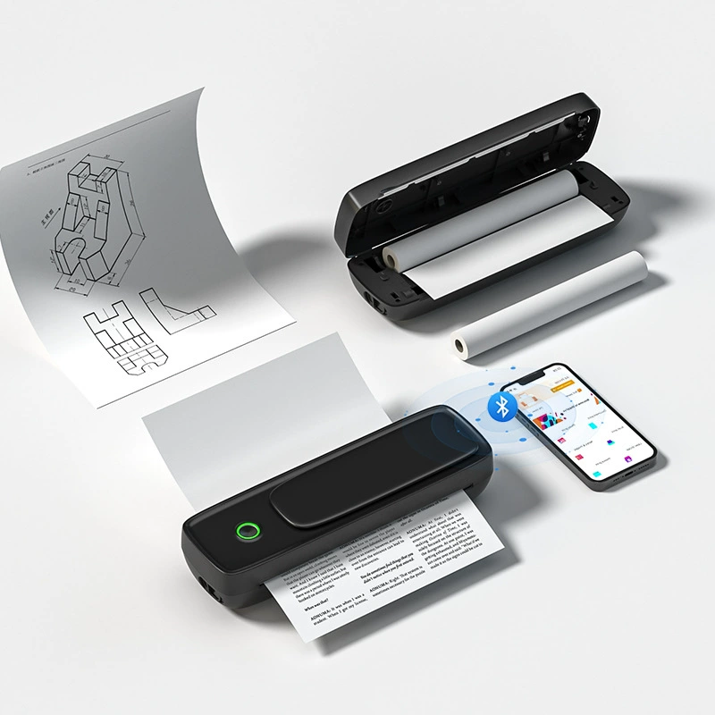 Ручная печать, маленький мобильник для документов, Bluetooth