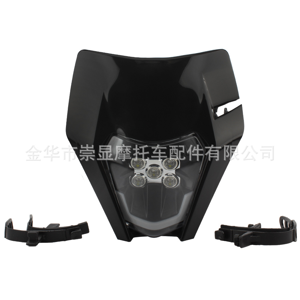 Off-Road Motorcycle Universal Ktm Headlight Modification Led Daytime Running Light 5-Bead Light Source Assembly