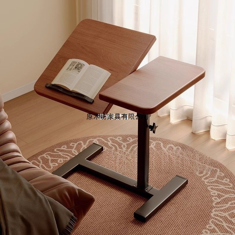 Foldable Bedside Small Table Mobile Adjustable Desk Bedroom Home Bed Table Living Room Sofa Side Table Computer Table