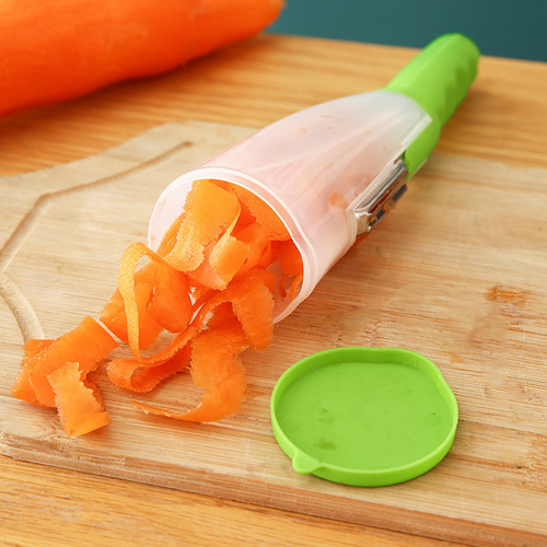 Storage-type stainless steel peeling knife peeler household storage-type peeling knife melon and fruit planing multi-purpose peeling knife with box