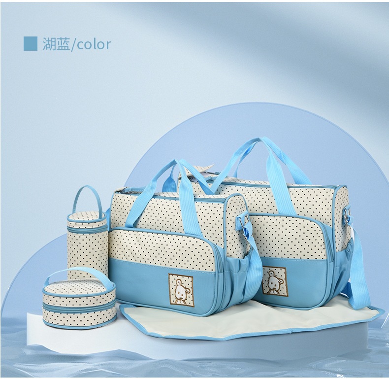 Bolsa de viaje para padres e hijos, bolso casual de moda, bolso de hombro impermeable multifuncional de gran capacidad.