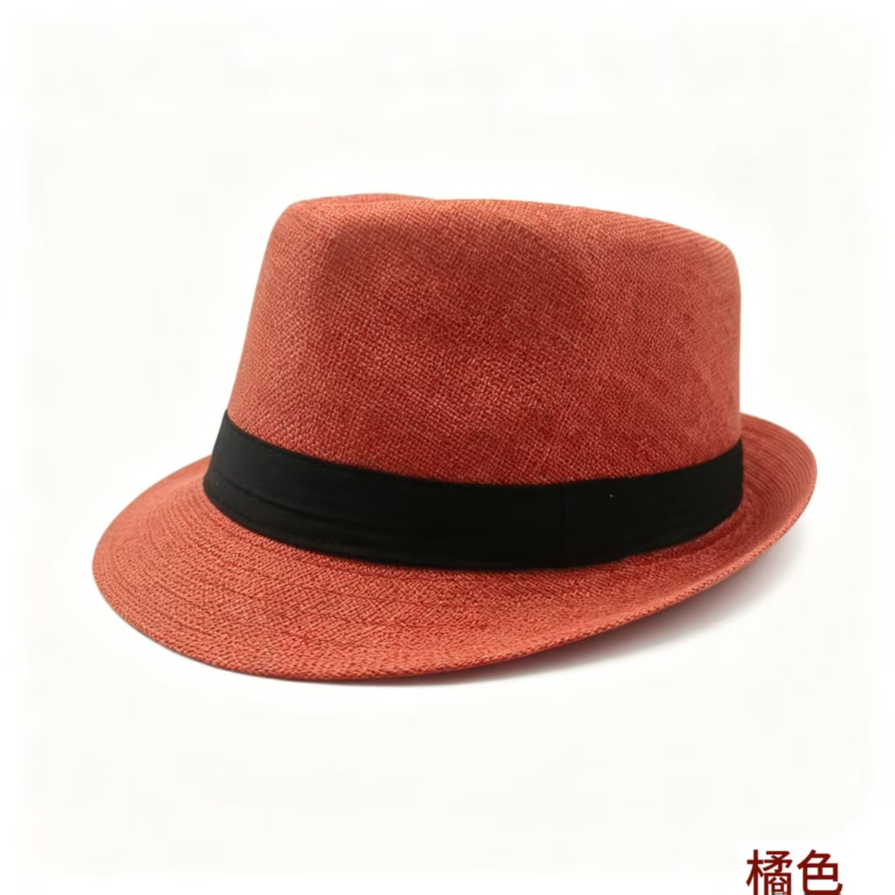 Sombrero Fedora para Hombre de Lino, Transpirable, Protección Solar y A Prueba de Viento, para Playa y Ocio