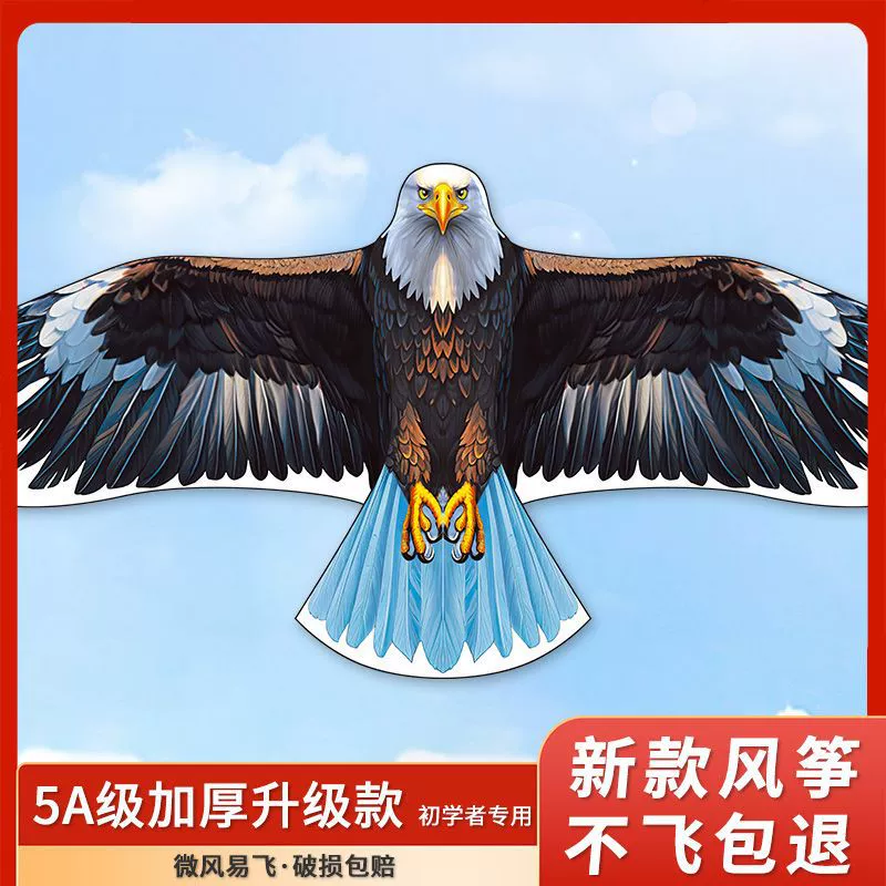Kite 1.6 m Eagle Strike Sky, special‑grade eagle design, selectable line reels 100–1000 m