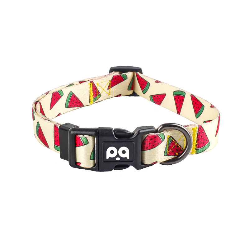 Suministro transfronterizo collar para perros mascota correa para el pecho y la espalda al por mayor collar para perros pequeños y medianos de poliéster para perros Amazon