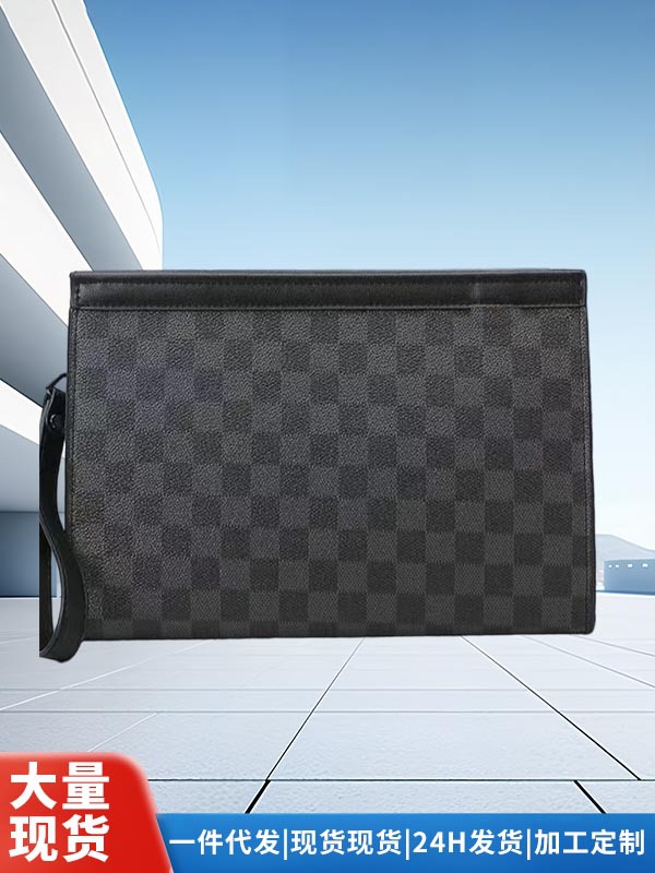 business men‘s handbag high-end casual clutch men‘s one piece dropshipping large capacity men‘s briefcase 2024 new