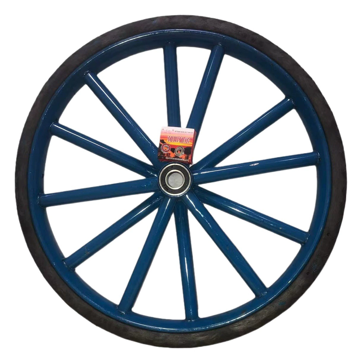 Оптовый сайт тележки шины 26 × 21/2 труда Грузовик Твердые колеса грузовик ведро стеллаж рикша сталь