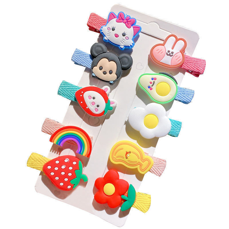 Los niños de horquilla de bebé al por mayor tocado clip de pelo de las niñas BB clip de Corea lindo mini accesorios para el cabello