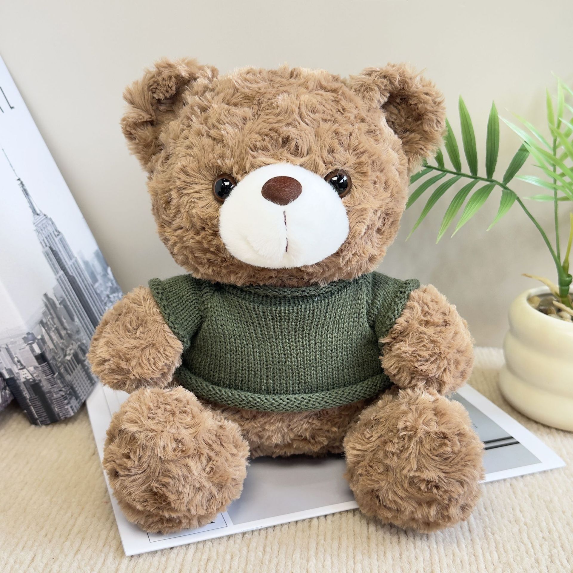 Osos de peluche abrazar osos muñecas muñecas agarrar muñecas regalo para niños impresión LOGO regalo juguetes de peluche