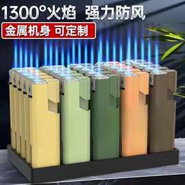 厂家批发金属防风打火机防风超划算一次性免费定 制广告激光雕刻