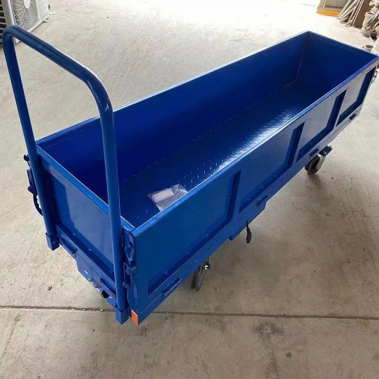 山东中鼎出售护栏轨道运输车 大棚遥控采摘有轨电动搬运车