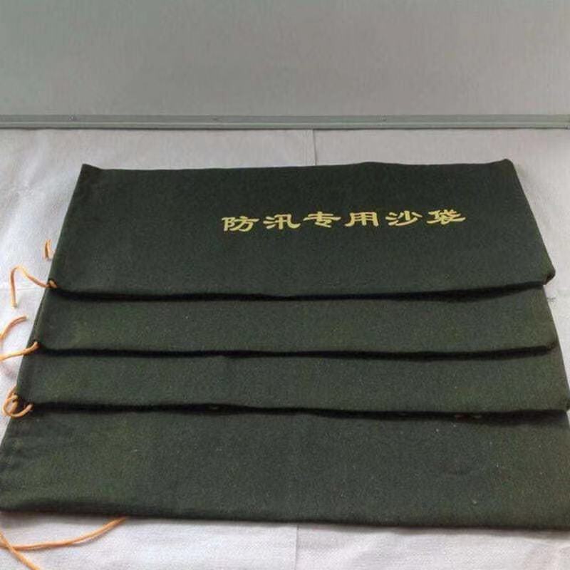 防汛沙包防汛沙袋挡水抗洪专用加厚沙袋帆布袋厂家直销沙袋抽绳