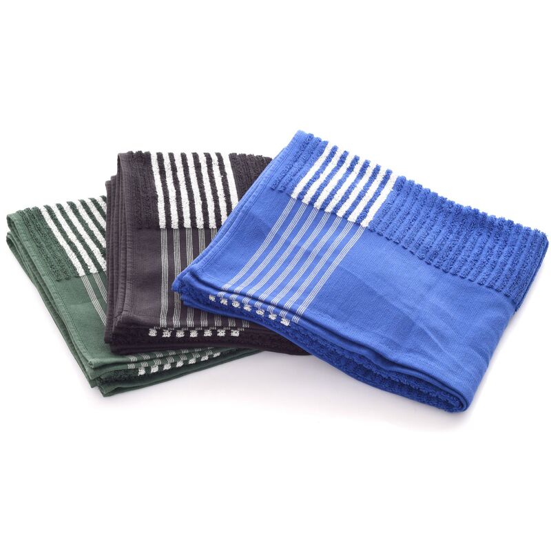 Manufacturer's color bar golf bath towel club towel dark yarn-dyed striped absorbent quick-drying lint-free towel