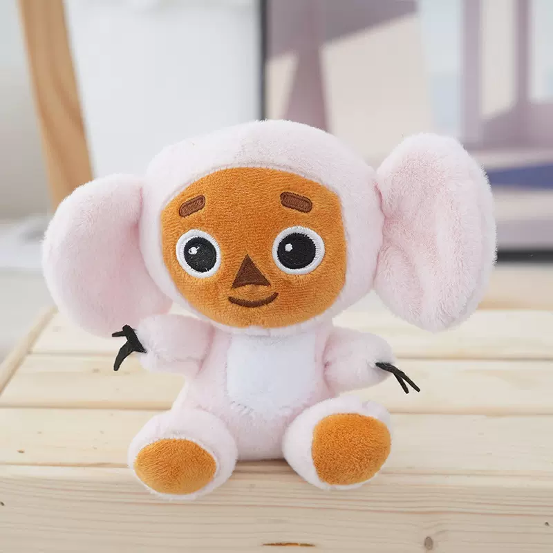 厂家定制彻布大耳猴公仔毛绒玩具小猴宝宝跨境俄罗斯cheburashka