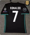 1718 real madrid away game customized no. 7 + champions league armband