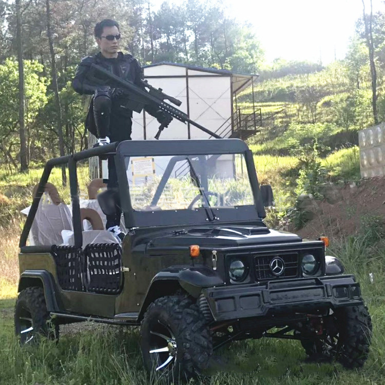 Factory Direct 350Cc Atv Four Seat Four Wheel Off-Road Assault Vehicle All Terrain Atv Utv Farmer Vehicle