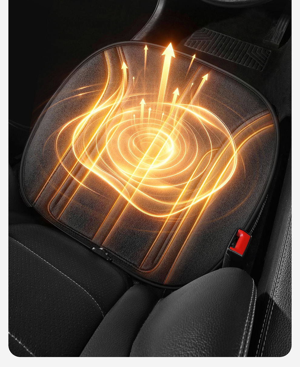 New Winter Car Heated Seat Cushion 5V Electric Heated Seat Cushion Universal for Car and Home Use Quick Heating Square Cushion USB Version