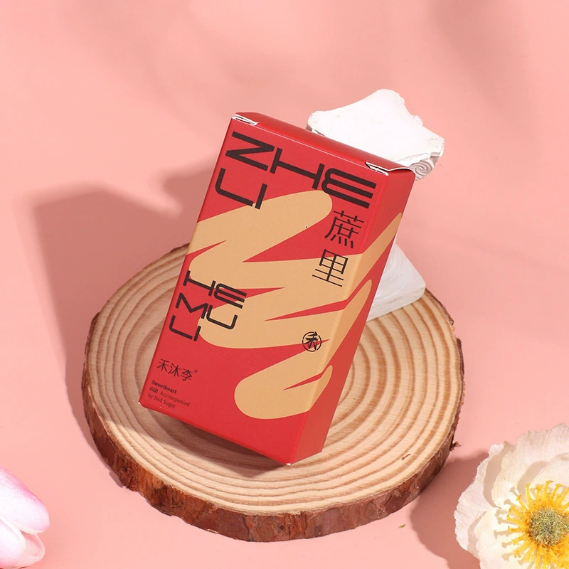 Подарочная коробка (Cheng Xiang) гранулы коричневого сахара — подарок подружке-невесте, красный или фуксия