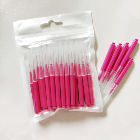 Factory direct supply pencil type interdental brush care cleaning orthodontic type I interdental brush soft hair