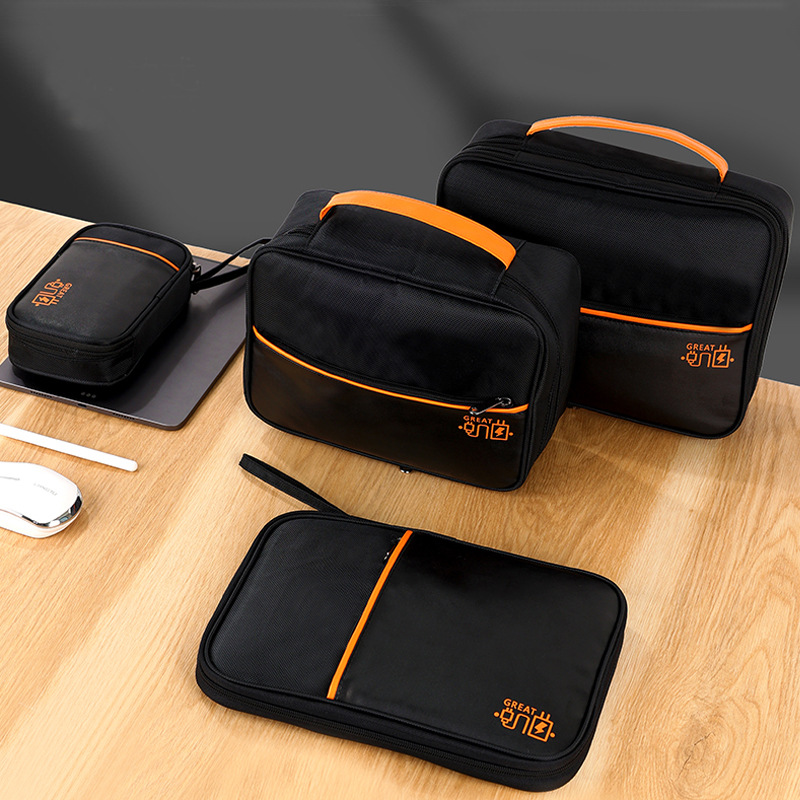 Digital3 CStorage Packaging Mobile Phone Power Bank Data Cable Large Capacity Multi-style Functional Digital Bag