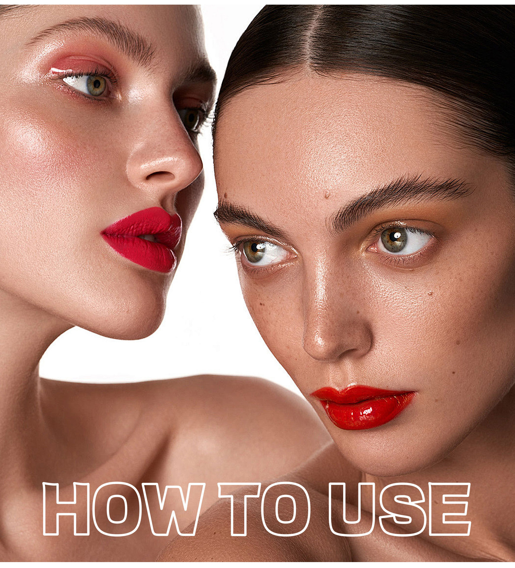 Cross-border tear-off lip gloss matte Waterproof HANDAIYAN Moisturizing and hydrating, easy to color and repair double-head tear-off lip gloss undefined