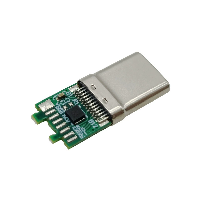 Type-C Gong Tou 24P с чипом E-Marker 100W быстрая передача 10GP-20GP USB3.1 мужской разъем
