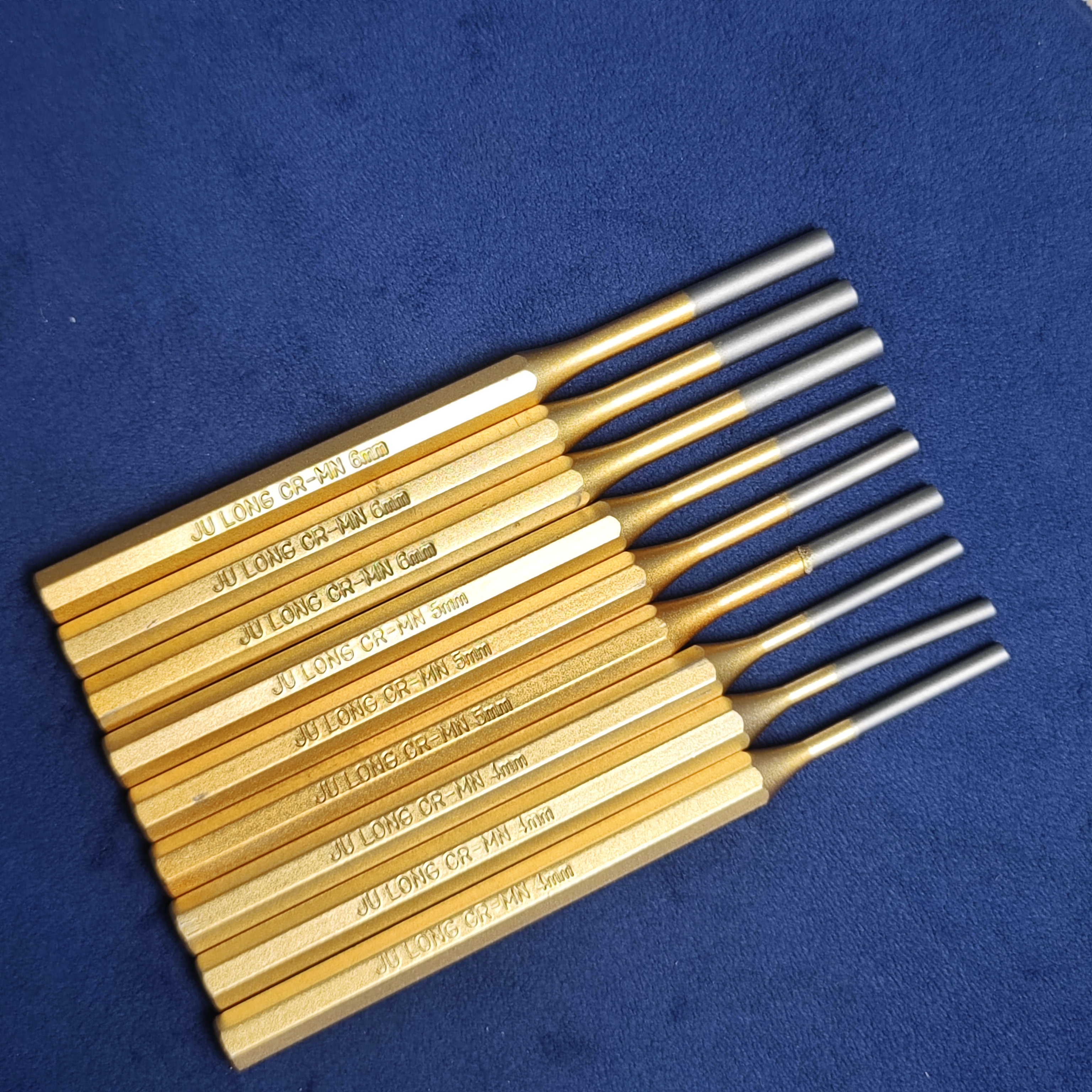 叉车轮子更换工具4mm圆柱冲子5mm弹性开口销冲子6mm顶出冲铆钉冲