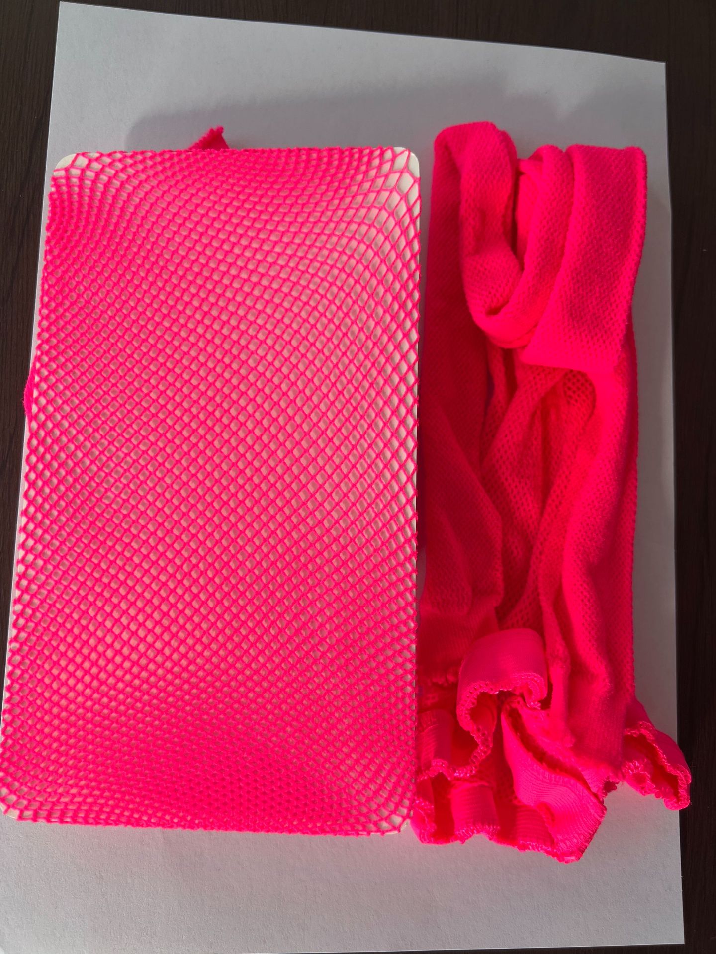 스팟 파인 메쉬 핑크