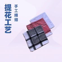 阿拉伯提花头巾方巾跨境热销  生产厂家出口中东迪拜沙特