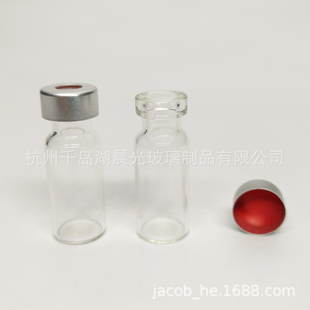 【厂家供应】进样瓶样品瓶色谱分析瓶含四氟垫片和中空盖