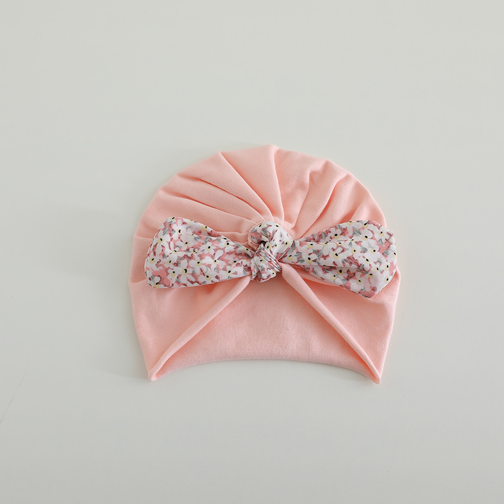 Sombrero de bebé primavera y otoño delgado sombrero de bebé indio encantador princesa bebé bebé