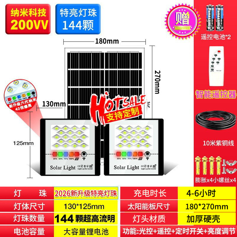 Zhongshan lámparas solar patio al aire libre Luz de inundación interior y exterior iluminación del hogar nuevo rural impermeable lámpara de calle fabricante image 21