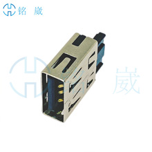 2.0Aĸ�B���� ����ʽusb2.0ĸ�� ��4���cĸ�^ L=19.0MM