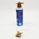 Outdoor gas tank deflatable charging valve with pressure relief valve charging valve charging pipe gas cylinder charging line gas tank conversion head