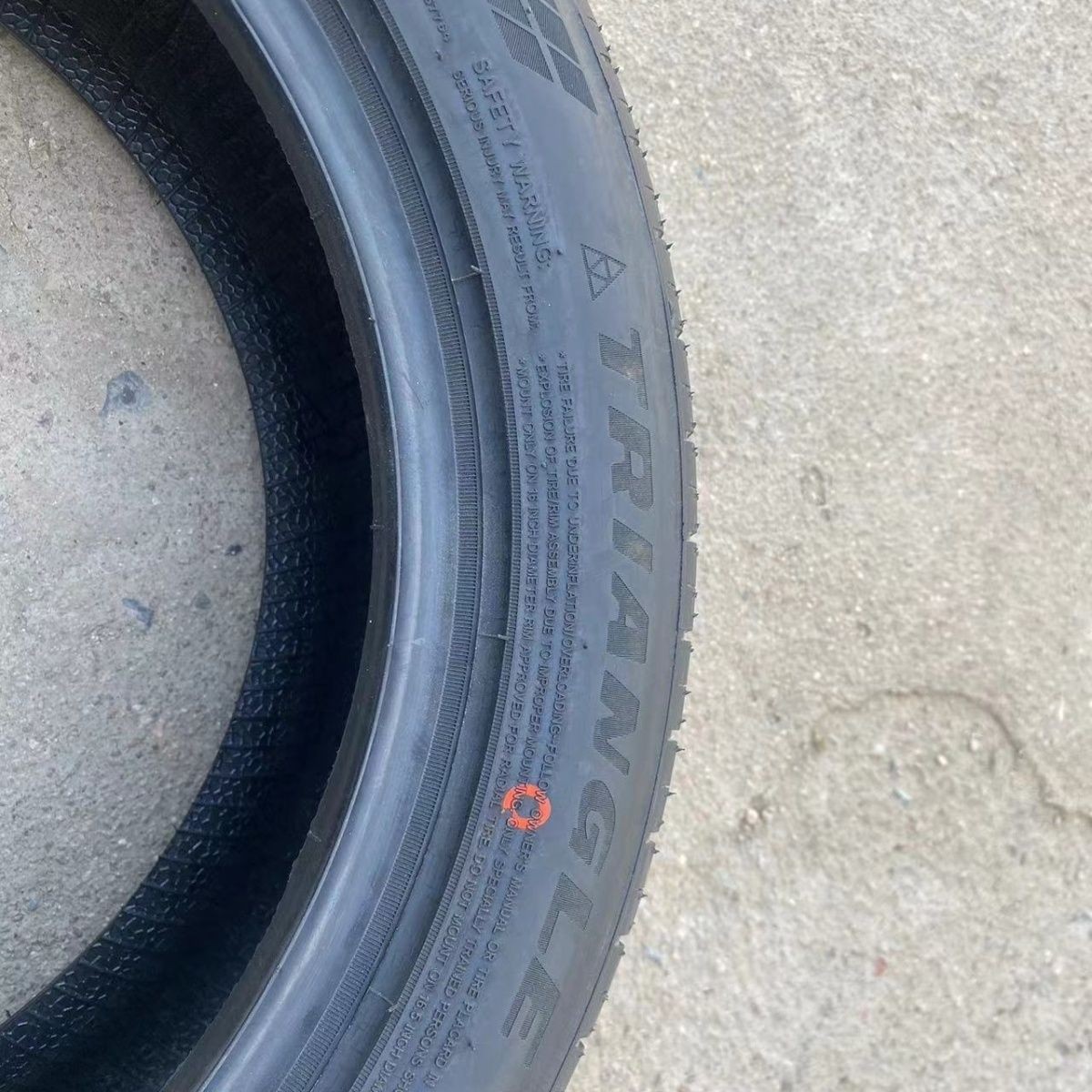 Triangle tire 185/55R16 87V is suitable for Honda Fengfan Nezha V Gorui New Fit 185 55r16