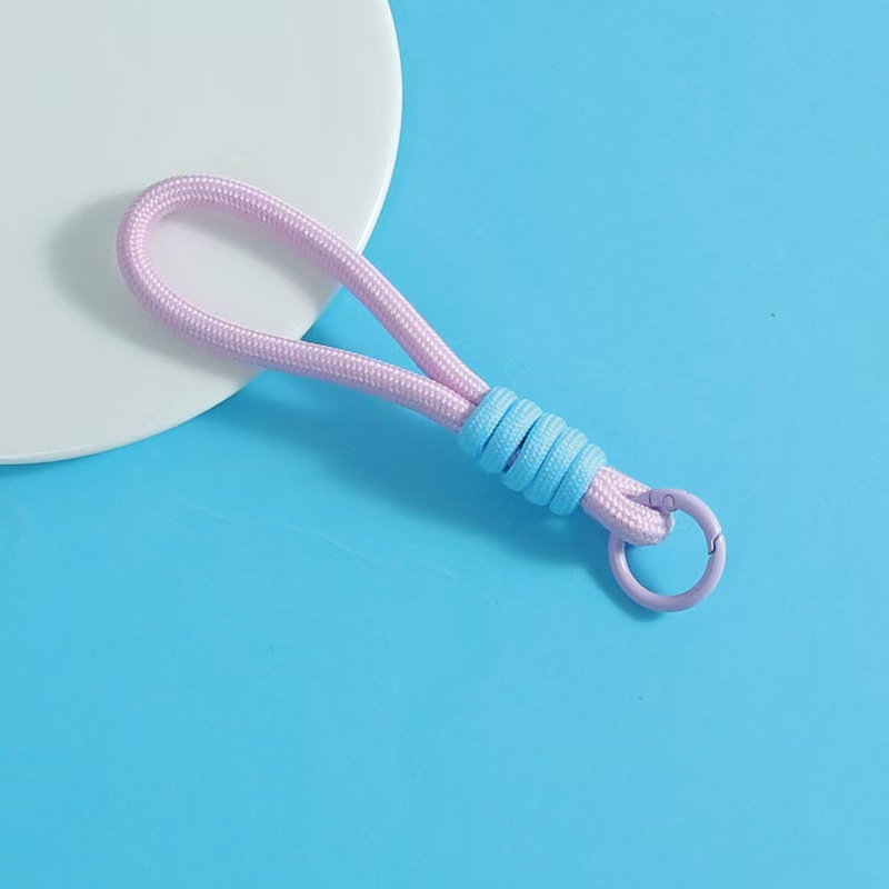 연한 보라색 파란색 매듭