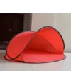 Beach red tent