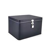 飞机杯收纳铁盒铁罐成人用品收纳铁盒包装带锁伴手礼铁盒