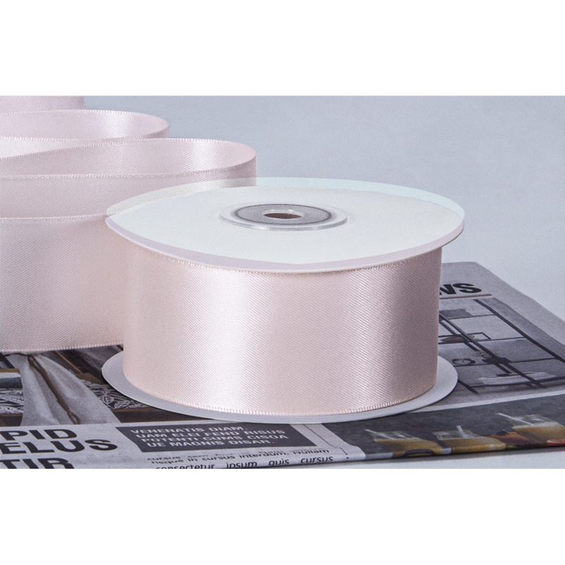 Accesorios de cinta gruesa cifrada al por mayor transfronteriza, cinta de poliéster de doble cara, caja de regalo, cinta de embalaje, lazo, cinta de recuerdo