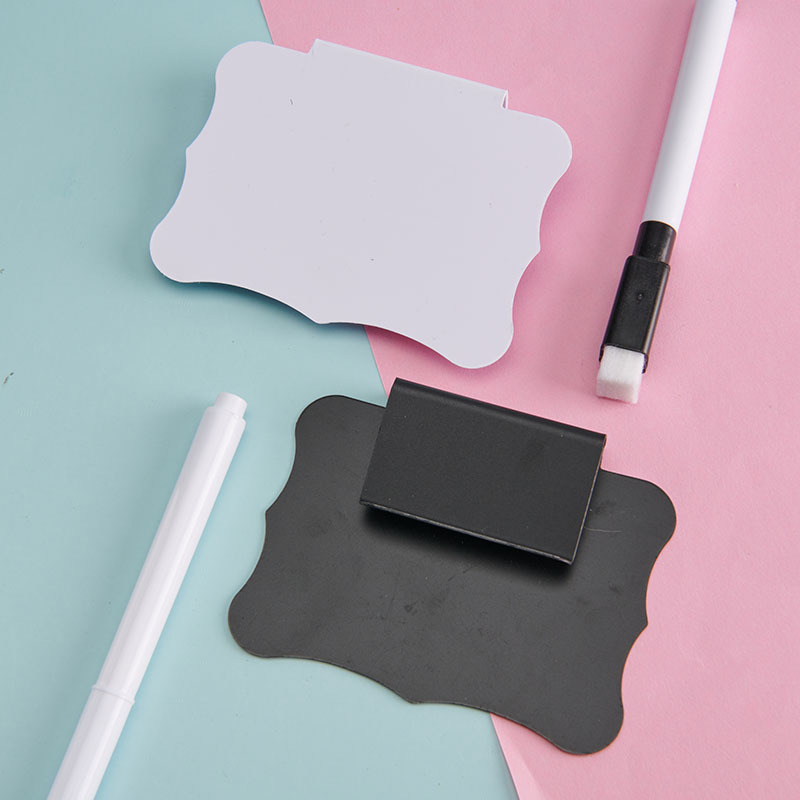 Cartelera de escritorio transfronteriza cafetería Tarjeta de pedido Tarjeta de precio leche tienda de té menú tarjeta de visualización Tarjeta de visualización de color Tarjeta de clip