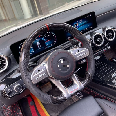 Carbon Fiber, Comfortable – Steering wheel